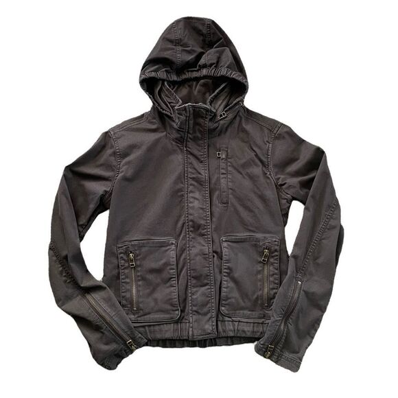 Athleta Jackets & Blazers - ATHLETA Military Moto Jacket Size XXS